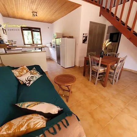 Semesterbostad A Pied Familiale 10 Pers Corse Sud Porto Vecchio