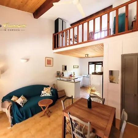 Semesterbostad A Pied Familiale 10 Pers Corse Sud Porto Vecchio