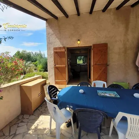 بيت للعطل A Pied Familiale 10 Pers Corse Sud Porto Vecchio *